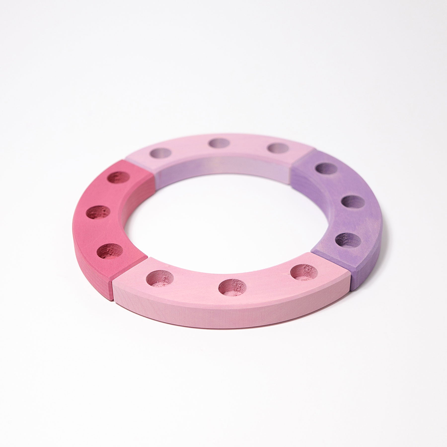 Geburtstagskranz GRIMM'S Spiel und Holz Design Kleiner Festtagsring Rosa-Violett