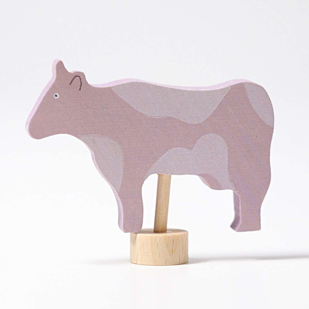 Geburtstagskranz GRIMM'S Spiel und Holz Design Steckfigur Kuh gefleckt