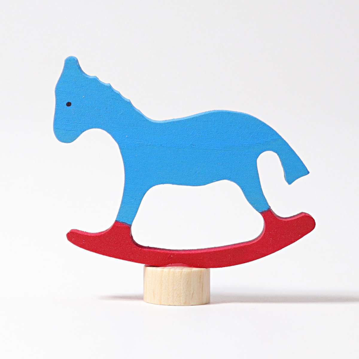 Geburtstagskranz GRIMM'S Spiel und Holz Design Steckfigur Schaukelpferd