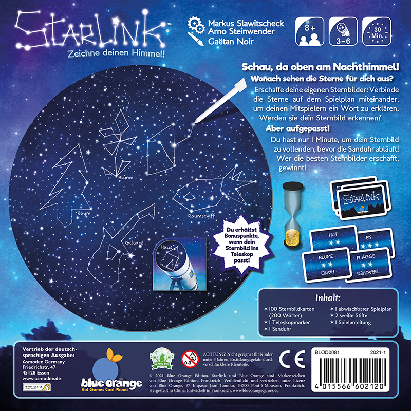 Gesellschaftsspiel Asmodee Starlink