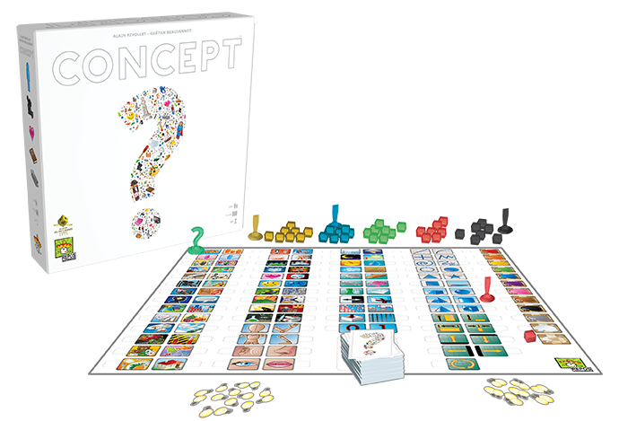 Gesellschaftsspiel Asmodee Concept