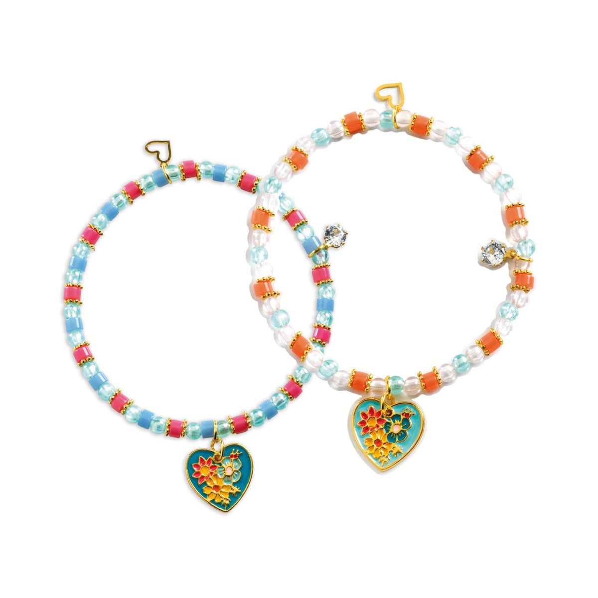 Schmuck basteln: Herzchen