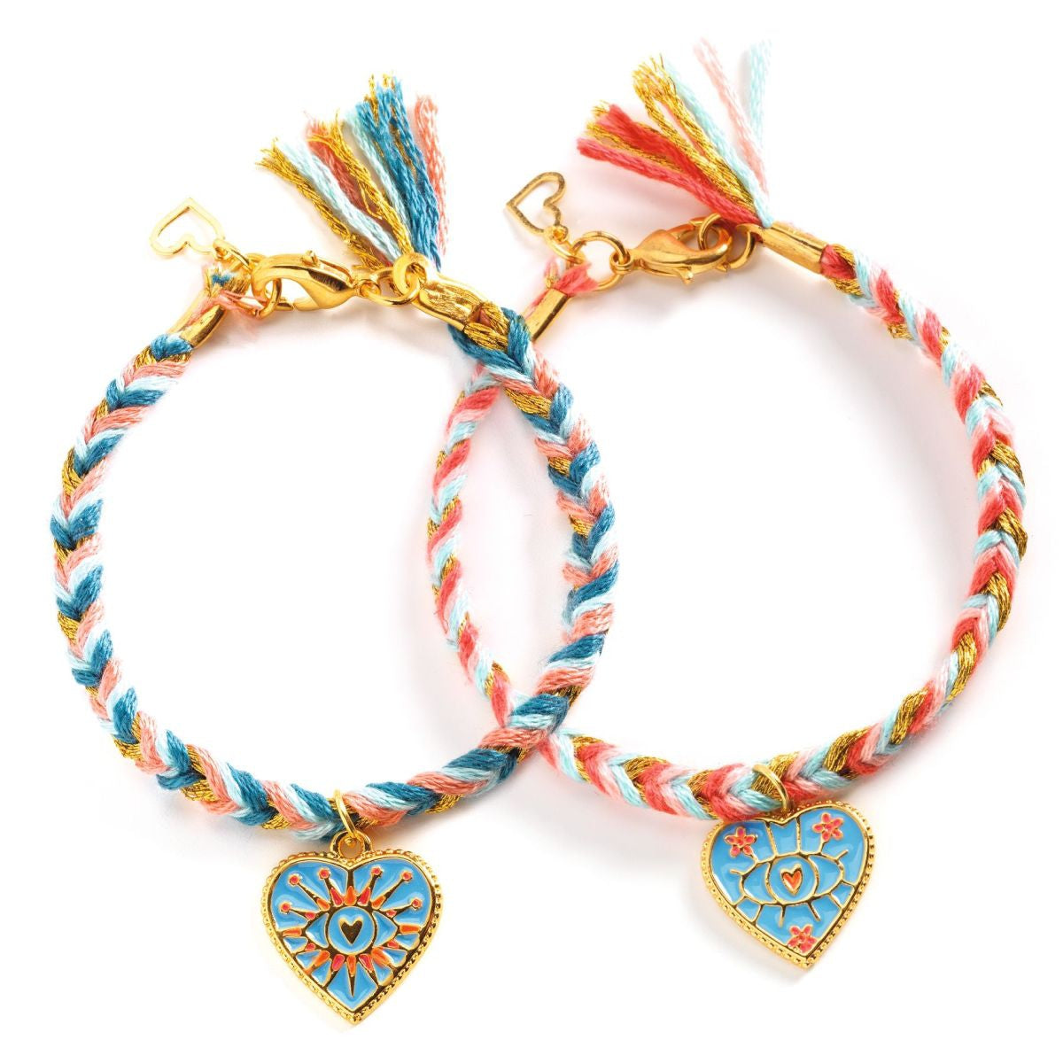 Basteln DJECO Schmuck basteln: Herzen