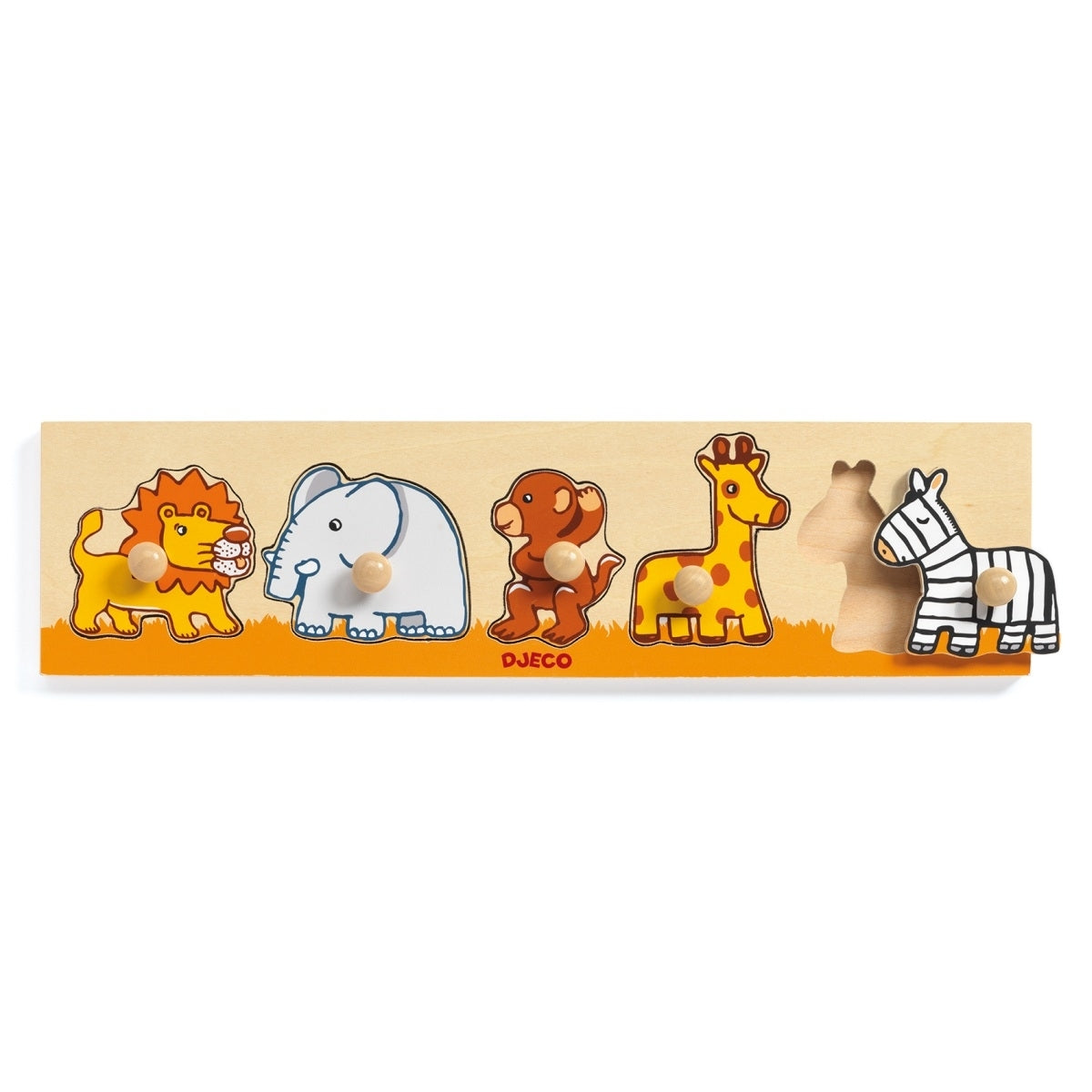Puzzle DJECO Steckpuzzle Savanna