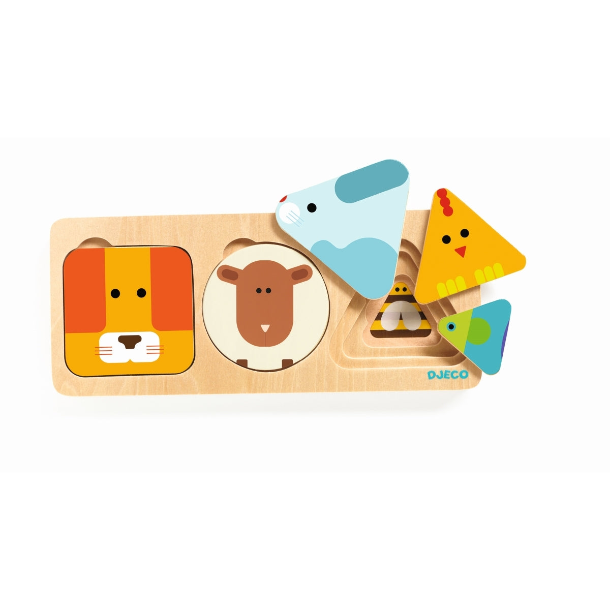 Puzzle DJECO Lernspiel: AnimaBasic
