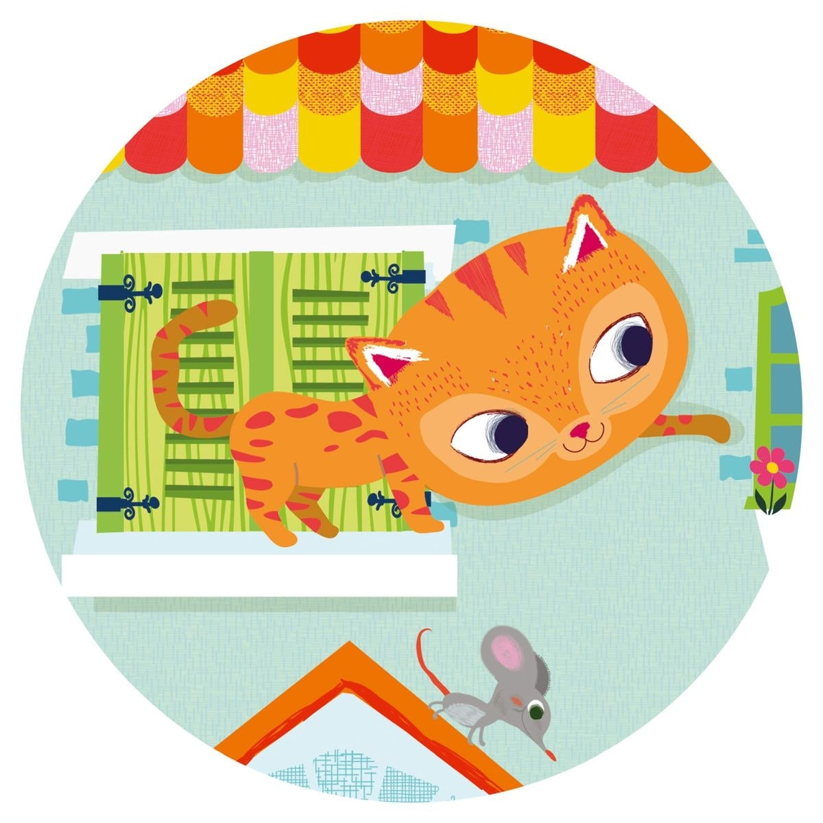 Puzzle DJECO Puzzle Pachat und ihre Freunde