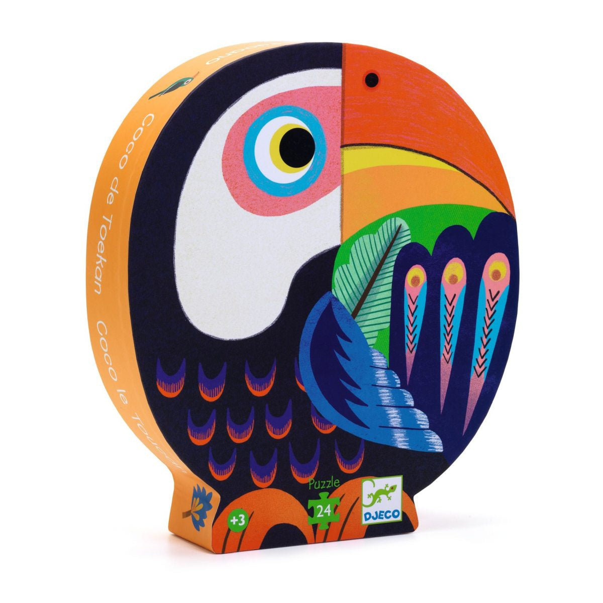 Puzzle DJECO Puzzle: Tukan - 24 Teile