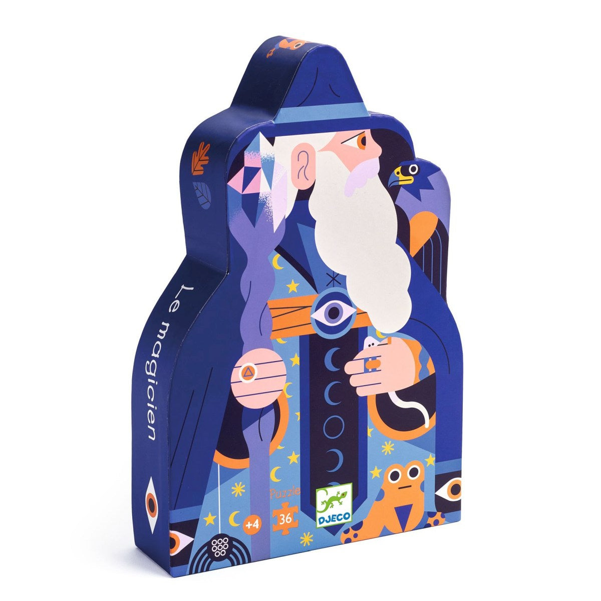 Puzzle DJECO Formen Puzzle: Der Zauberer - 36 Stk