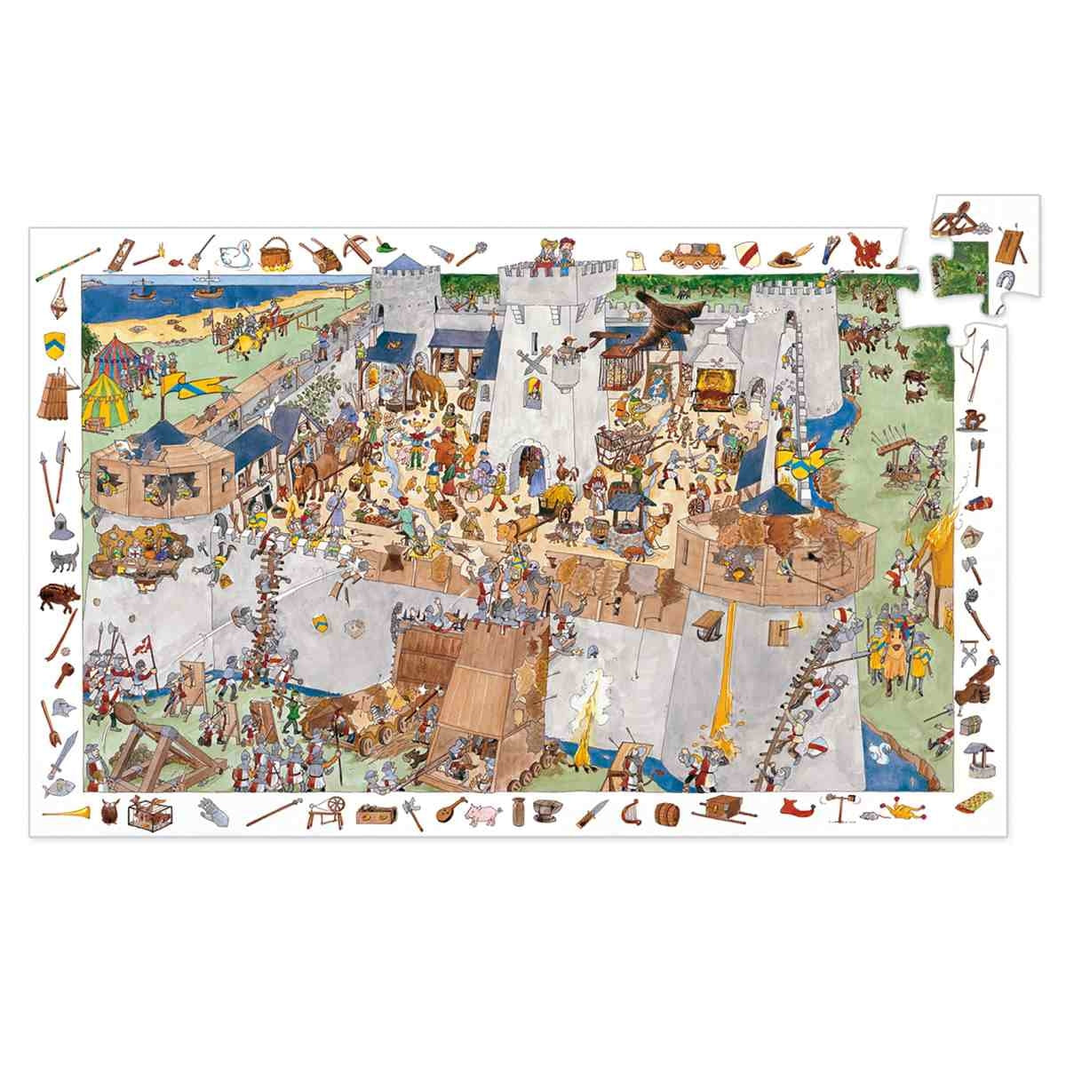 Puzzle Die Burg - 100 Teile