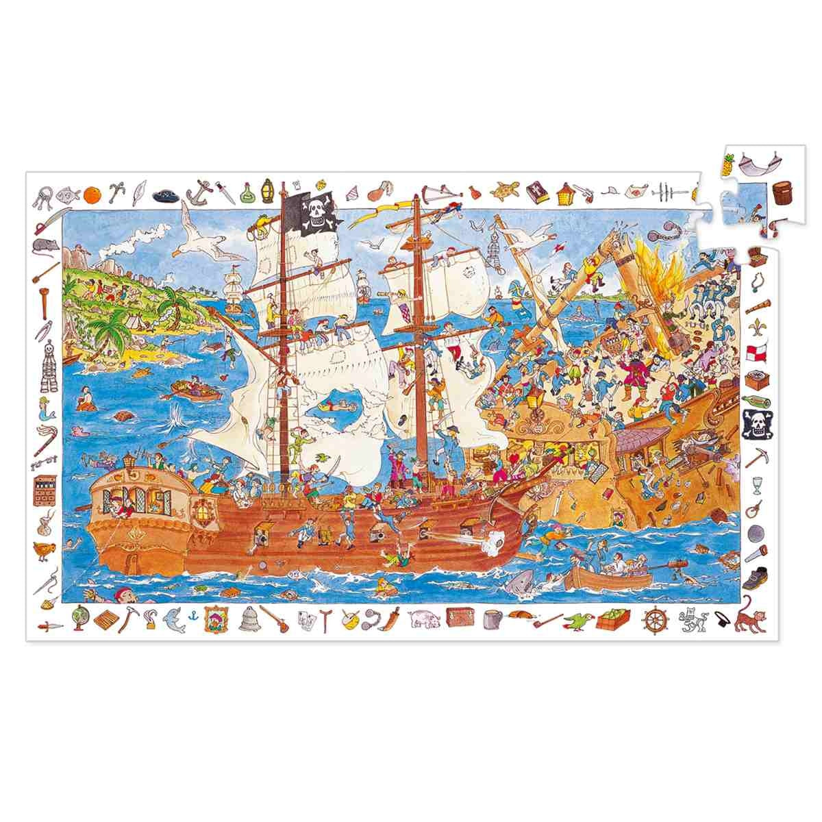 Puzzle Piraten - 100 Teile