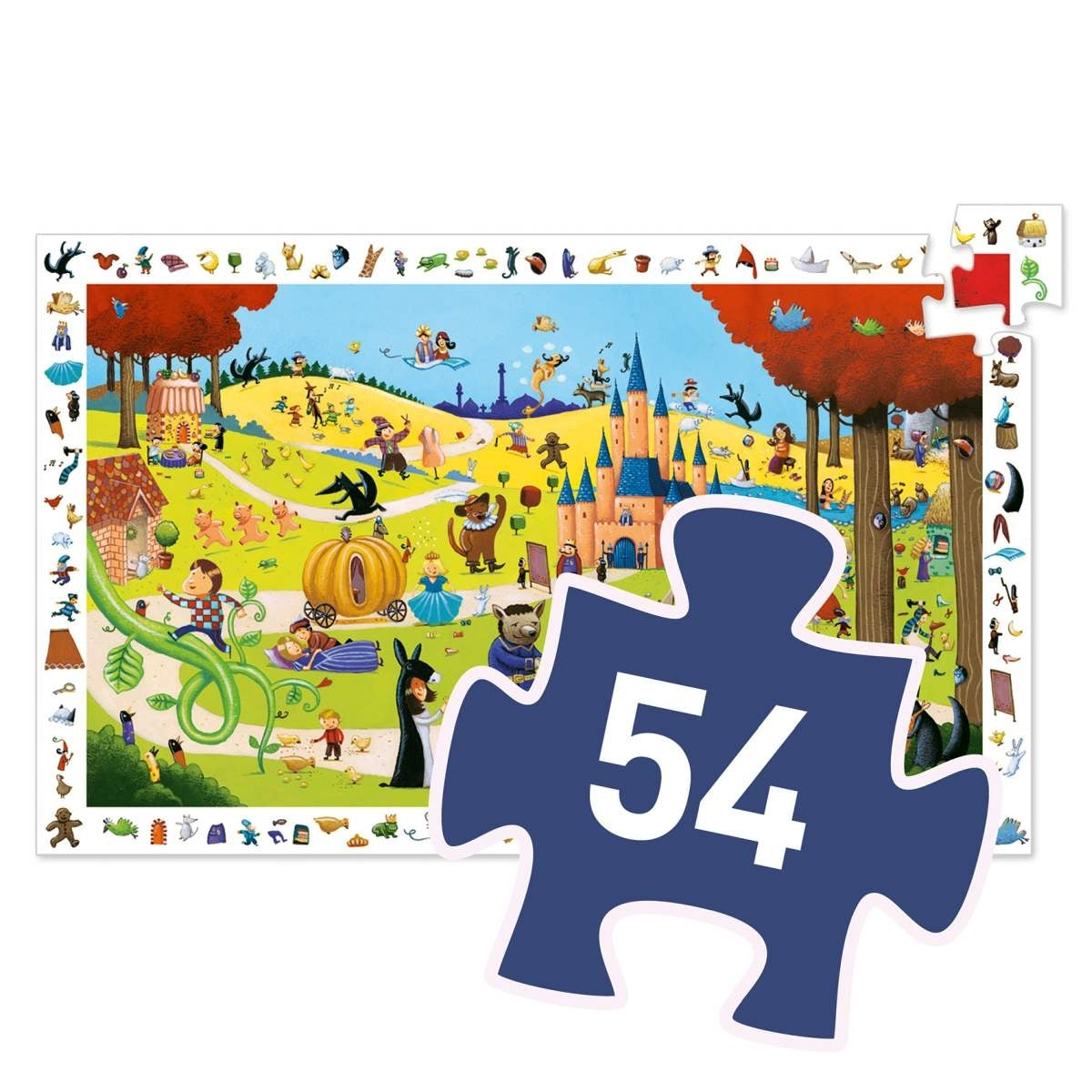 Puzzle DJECO Puzzle Märchen - 54 Teile