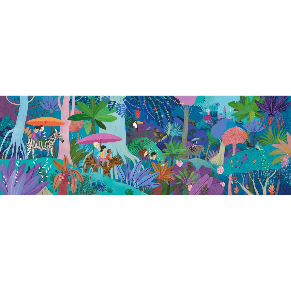 Puzzle DJECO Puzzle Gallery: Children's walk - 200 Teile