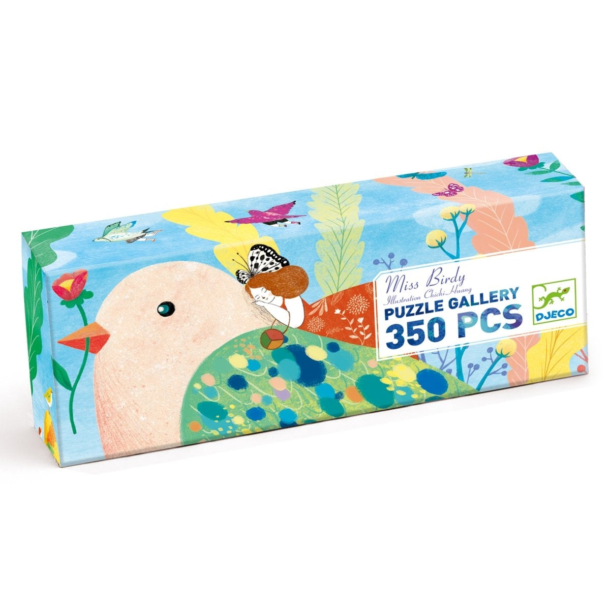 Puzzle DJECO Puzzle Gallery: Miss Birdy - 350 Teile