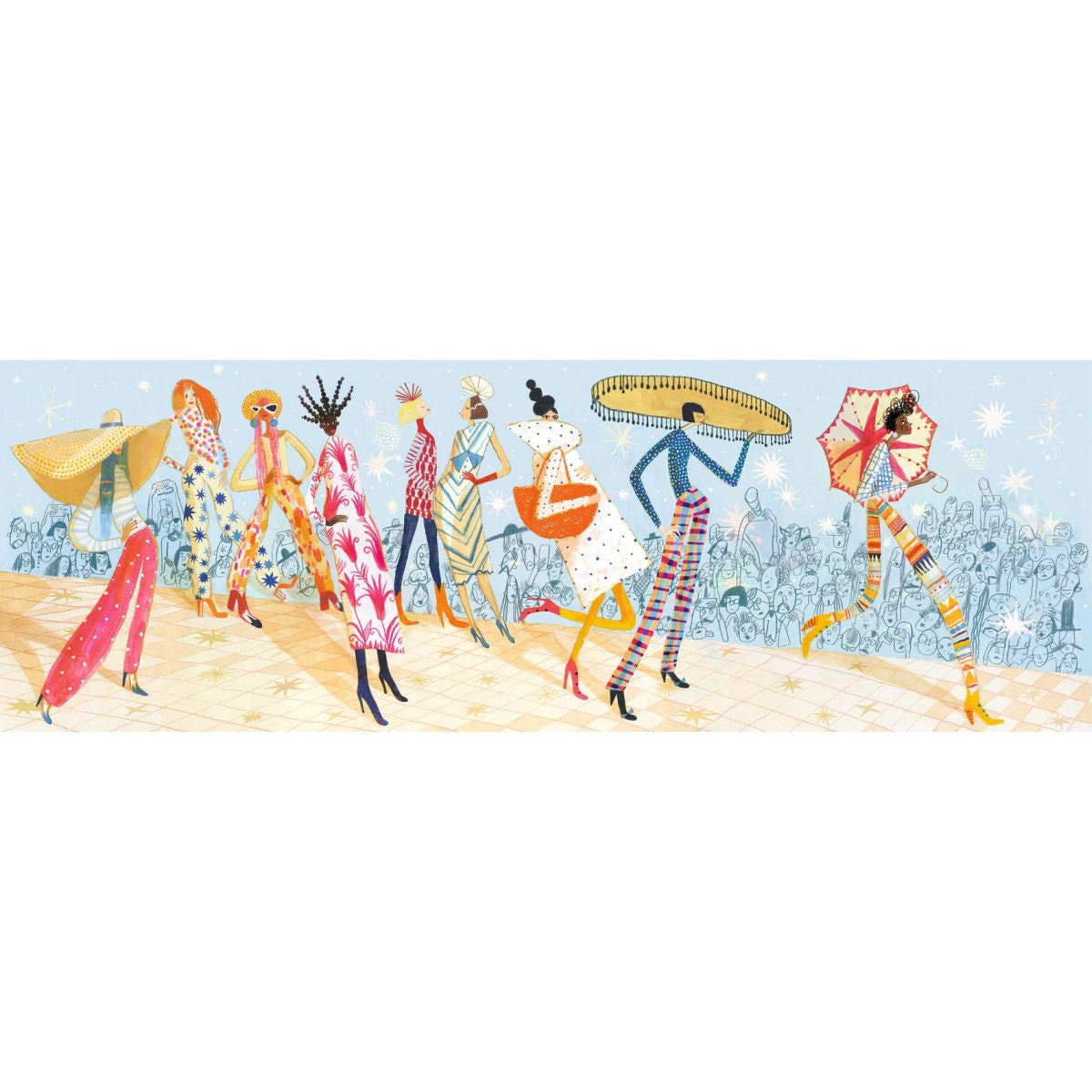 Puzzle DJECO Puzzle Gallerie: Fashion Show - 1000 Teile