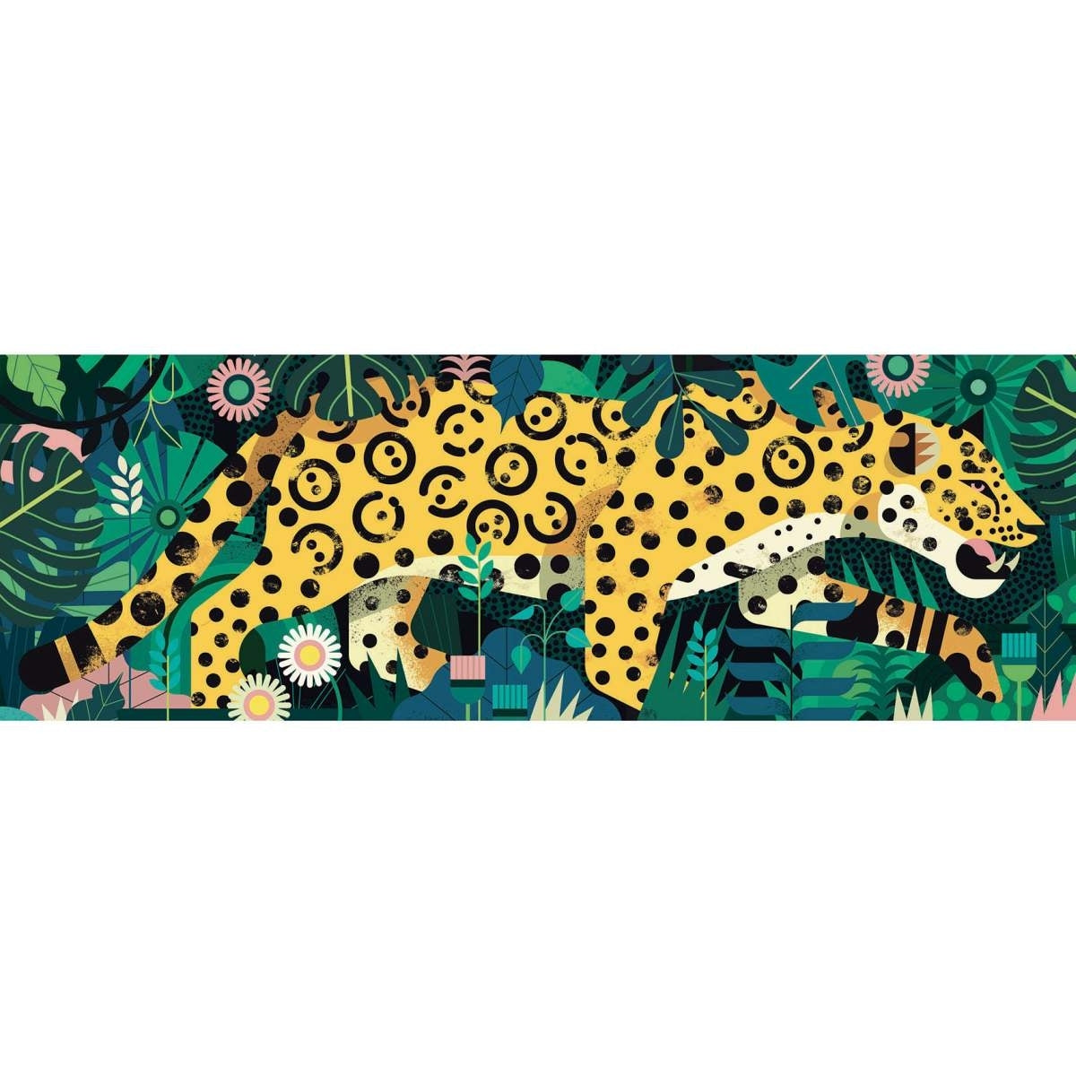 Puzzle DJECO DJECO Puzzle Gallery: Leopard - 1000 Teile
