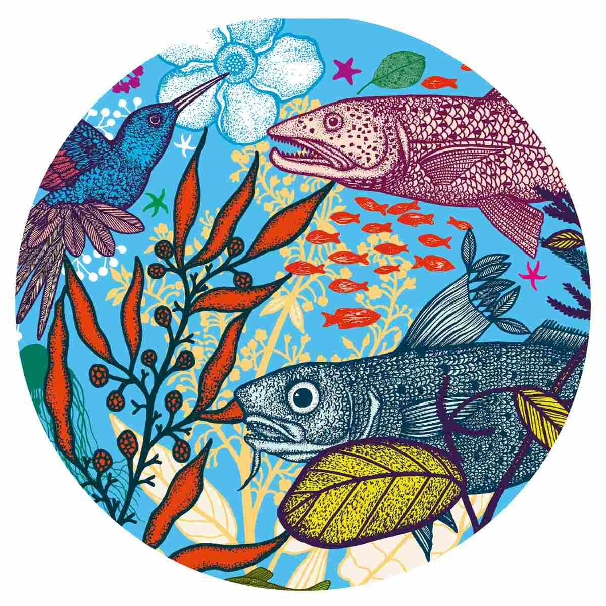 Puzzle DJECO Puzzle Gallery: Land and Sea 1000 Stk.