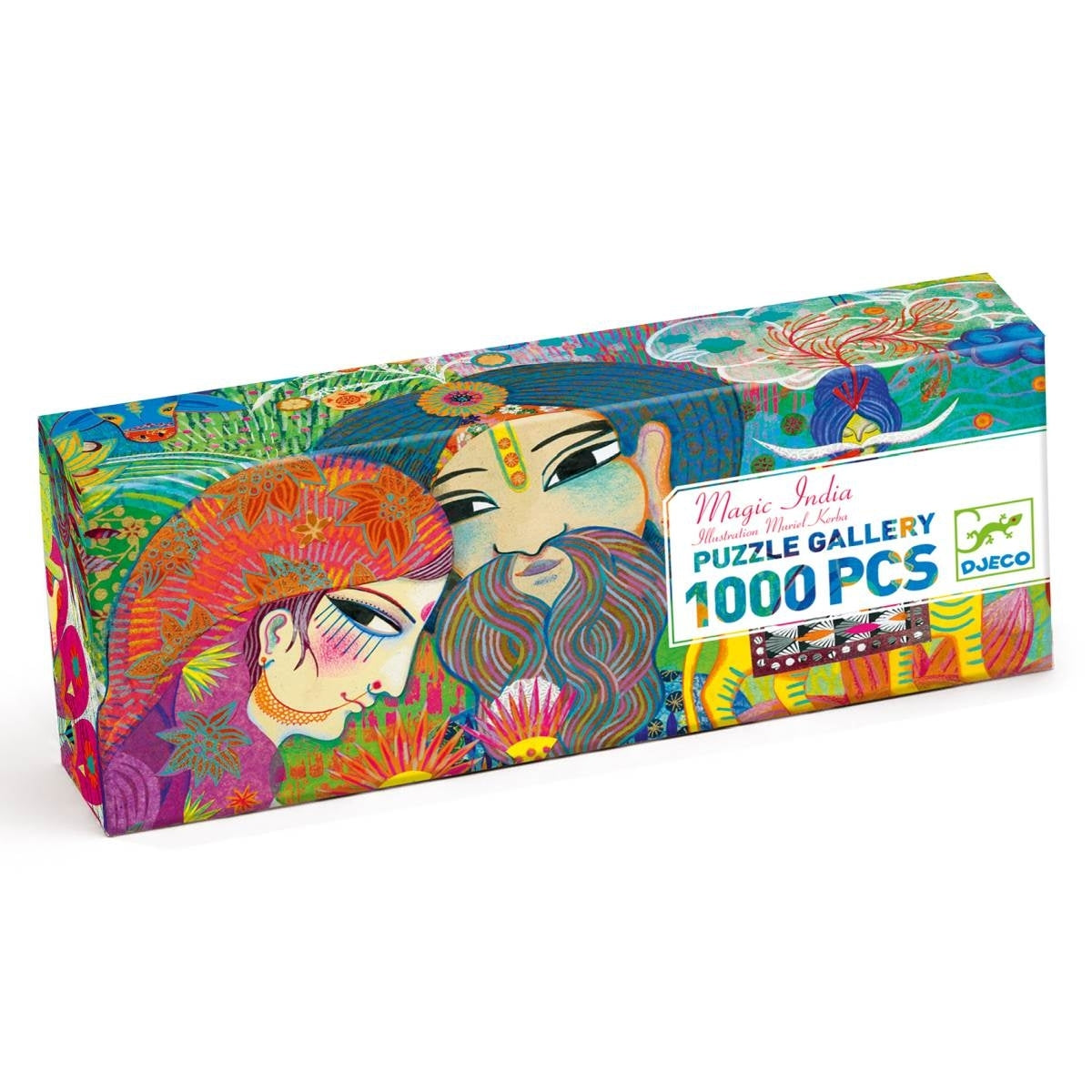 Puzzle DJECO Puzzle Gallery: Magic India 1000 Stk.