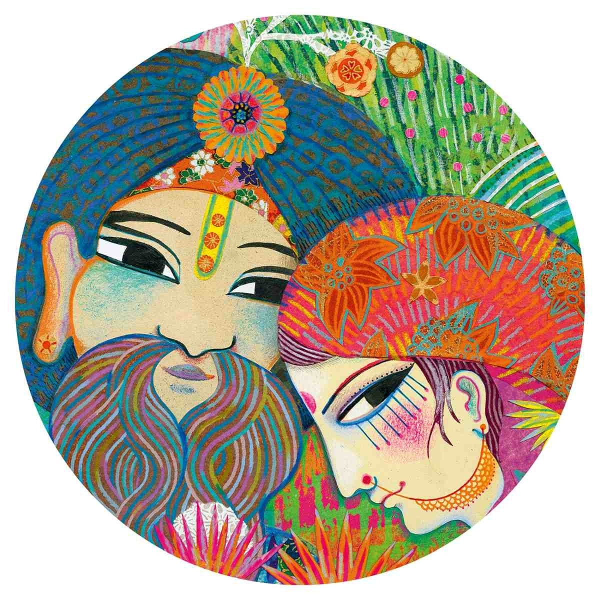 Puzzle DJECO Puzzle Gallery: Magic India 1000 Stk.