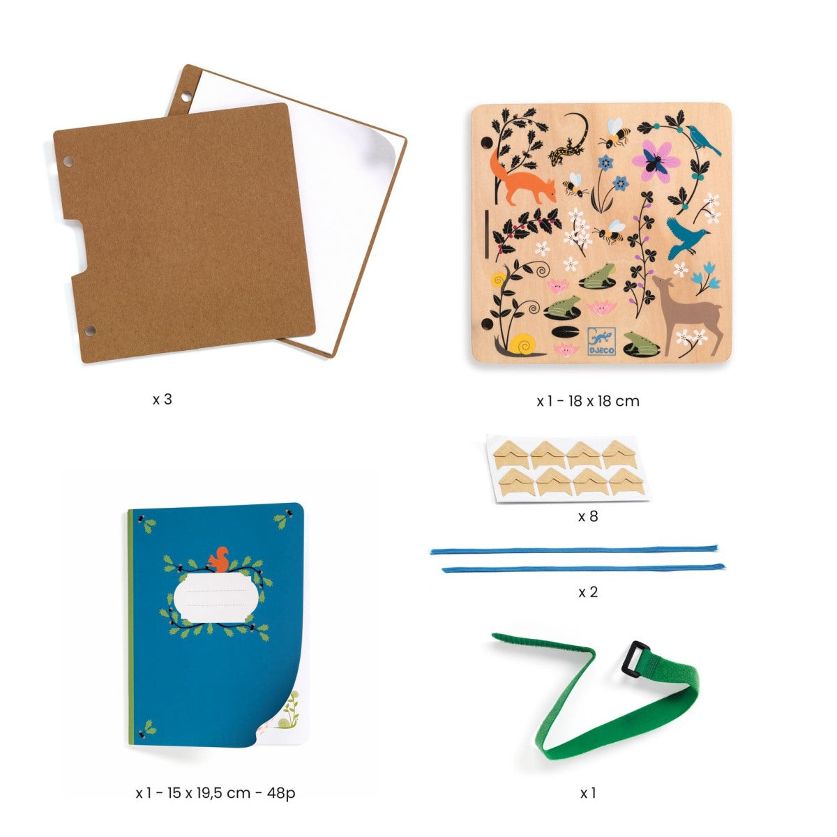 Basteln DJECO DIY: Pflanzenpresse & Herbarium