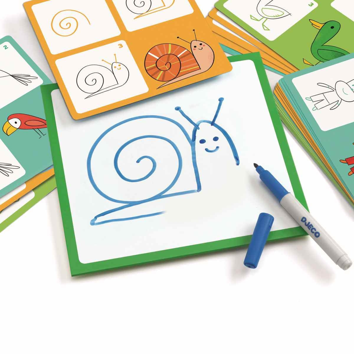 Puzzle DJECO Lernspiel: "step by step" Tiere