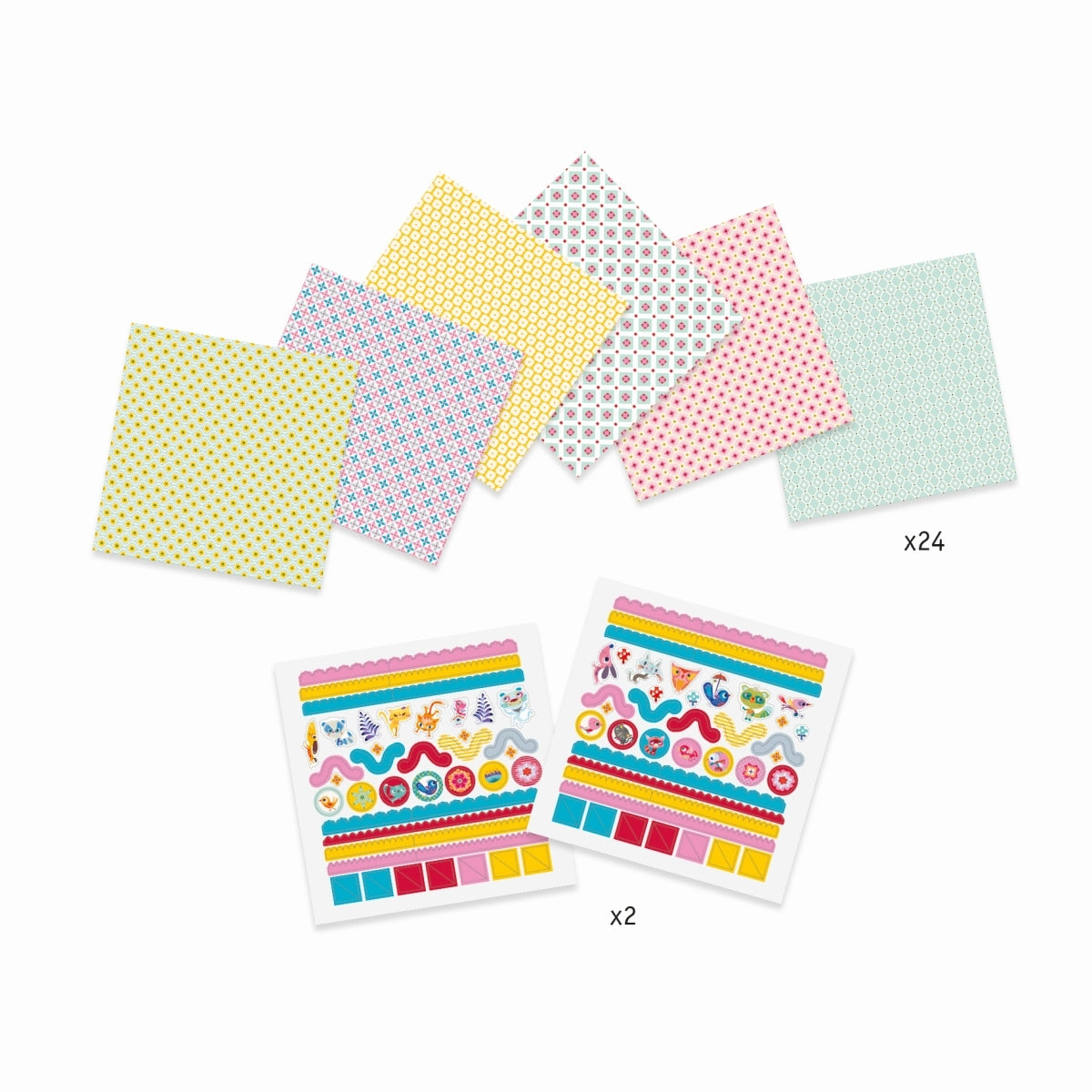 Falten DJECO Origami Kleine Schachteln