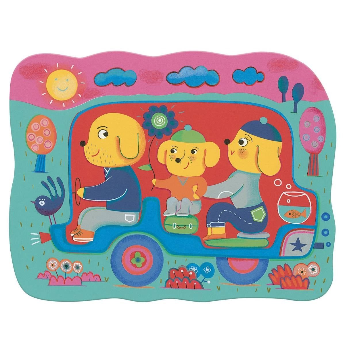 Malen DJECO Wassermalen: Auf der Straße verborgen