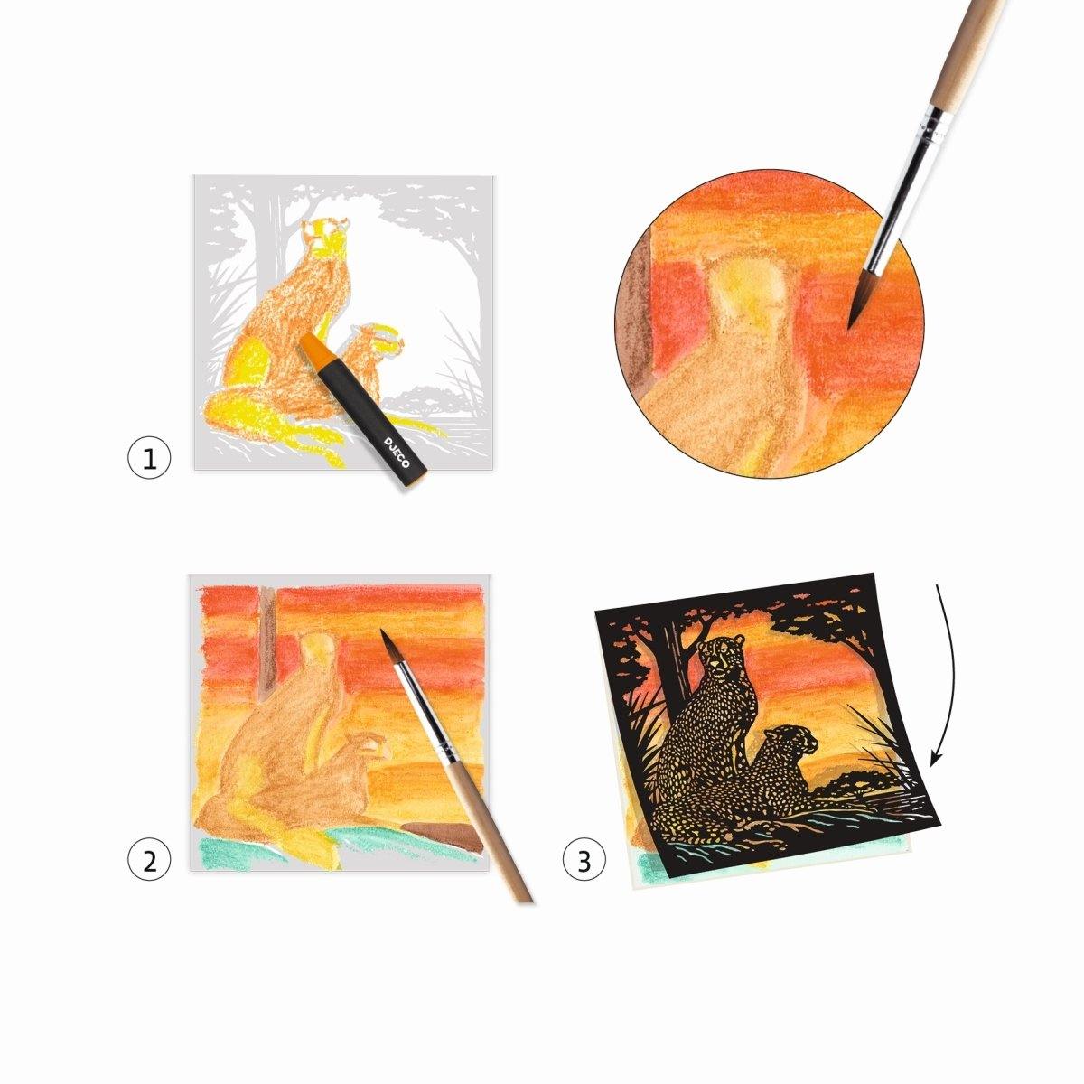 Malen DJECO Workshop: Laserschnitt