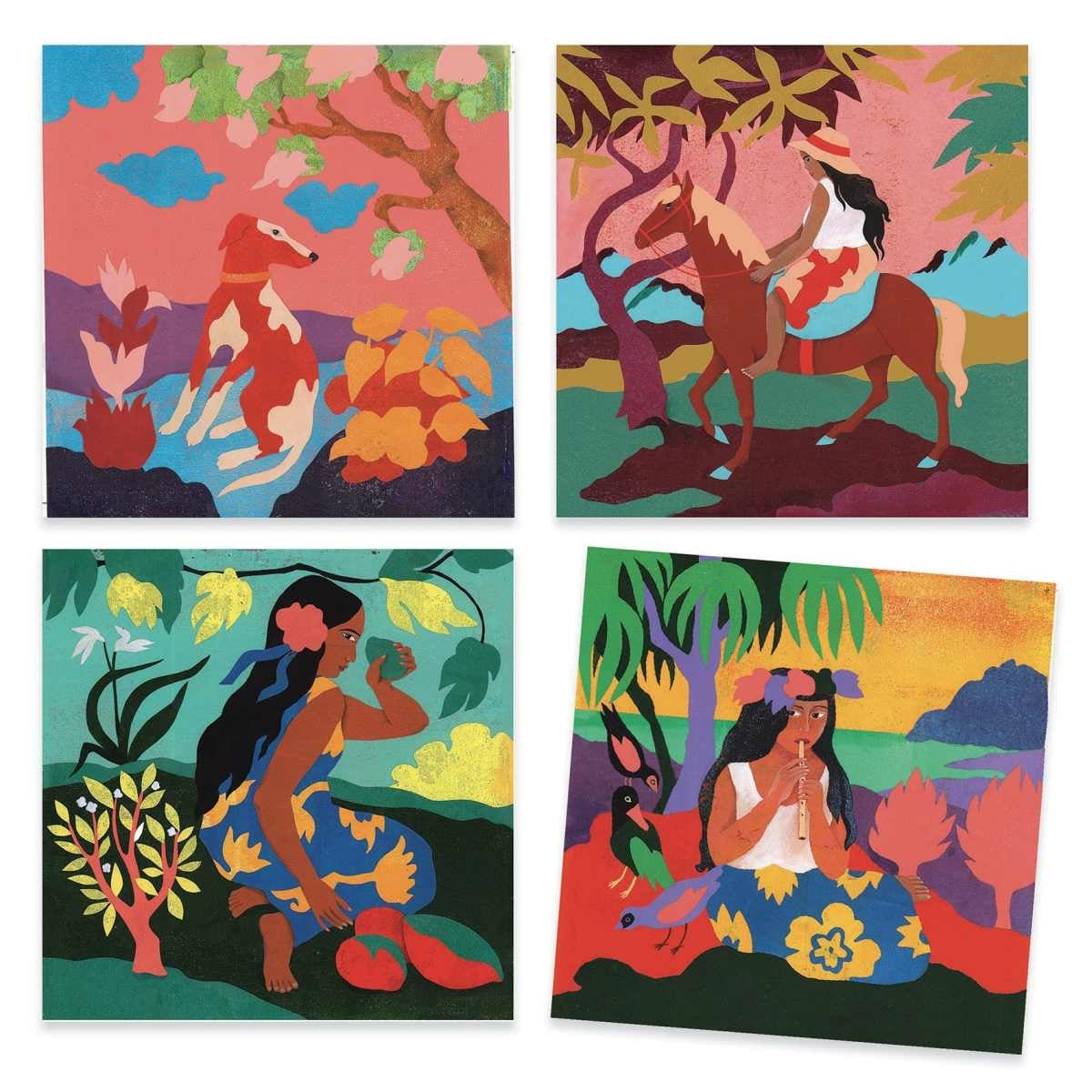 Malen DJECO Inspired by: Polynesien