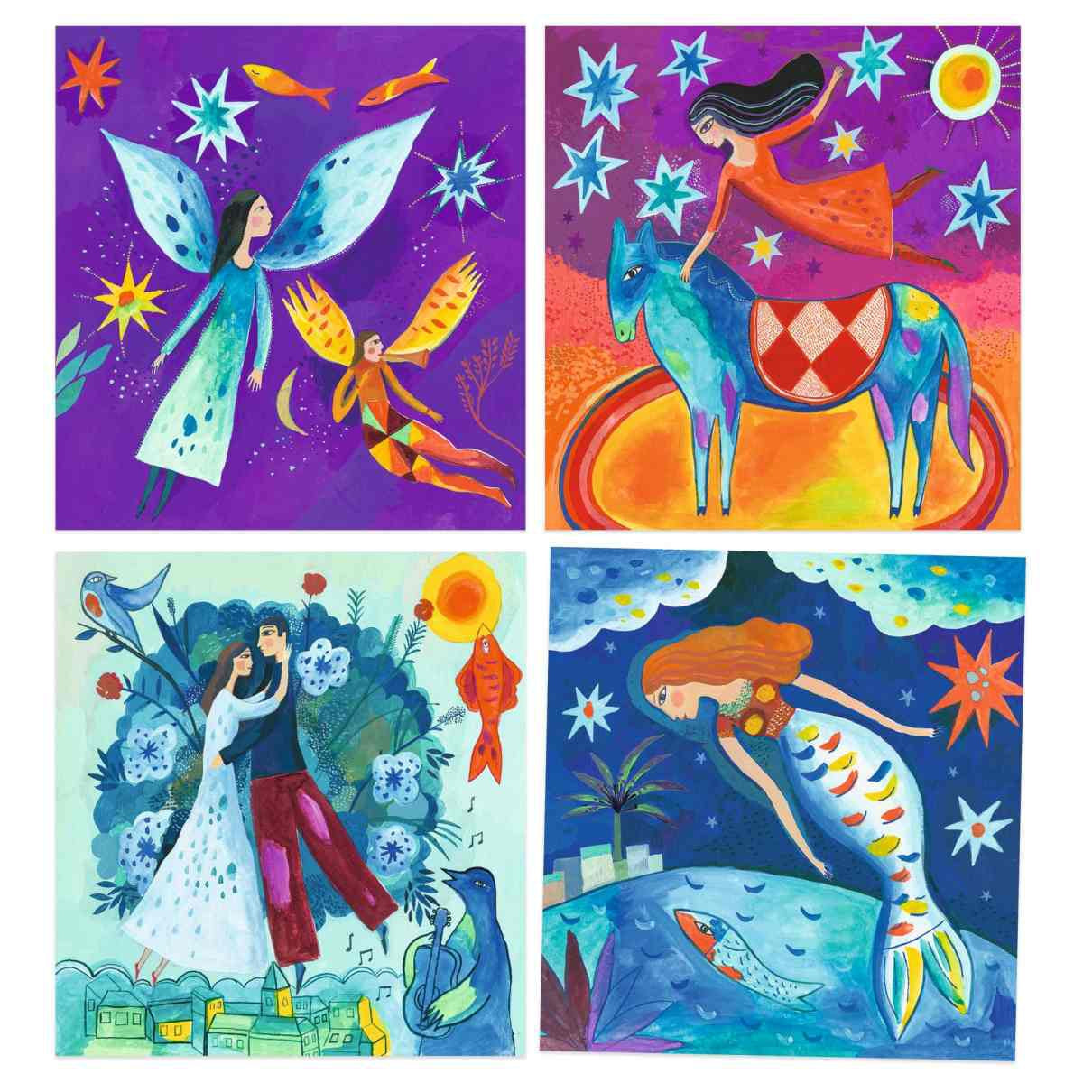 Malen DJECO Inspired by: Marc Chagall