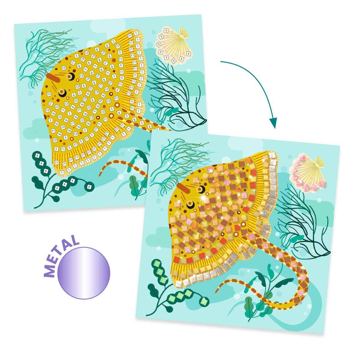 Basteln DJECO Mosaike: Karibik