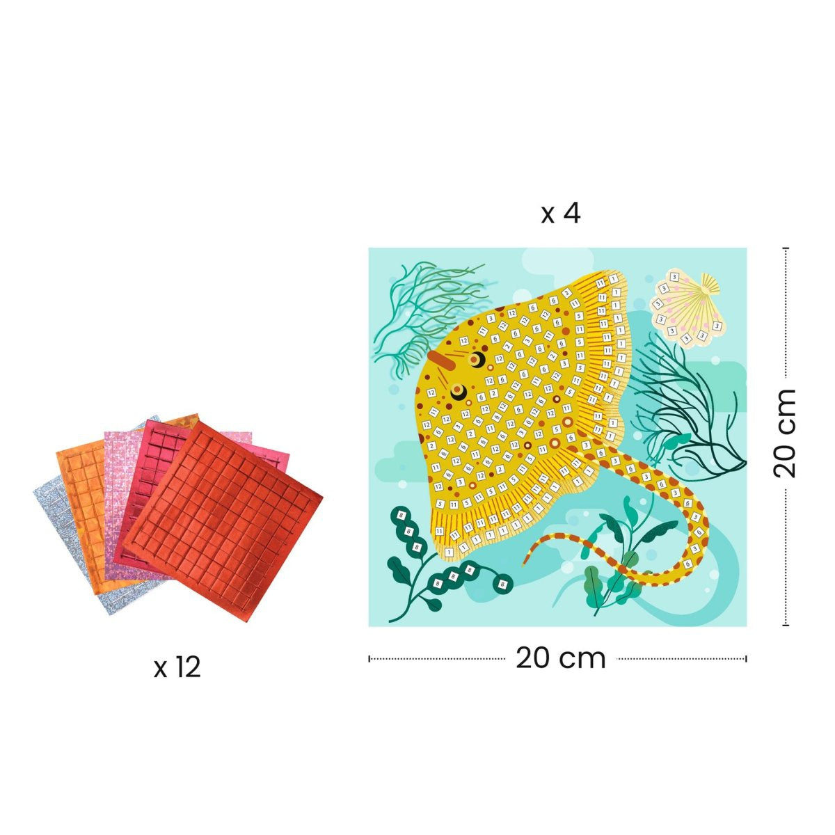 Basteln DJECO Mosaike: Karibik