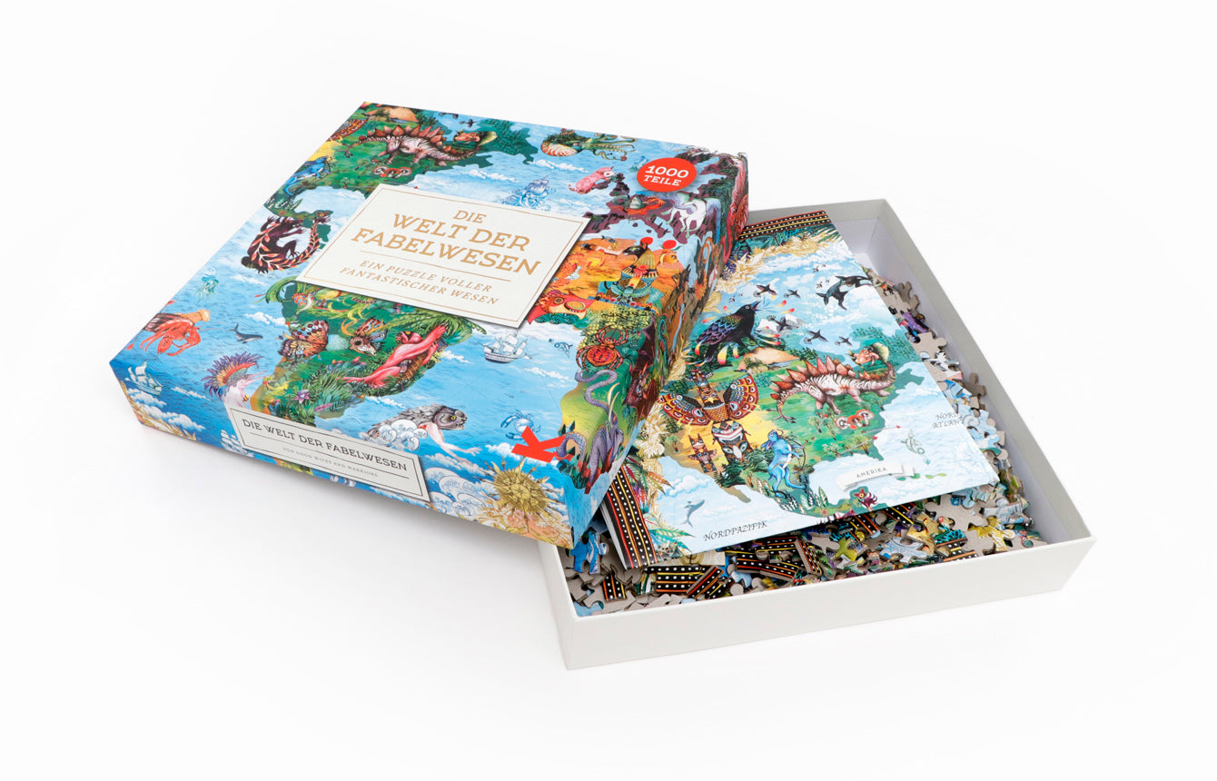 Puzzles Laurence King Verlag Die Welt der Fabelwesen