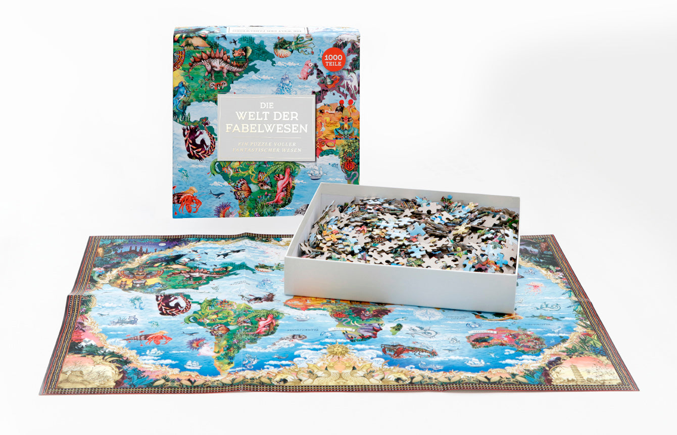 Puzzles Laurence King Verlag Die Welt der Fabelwesen