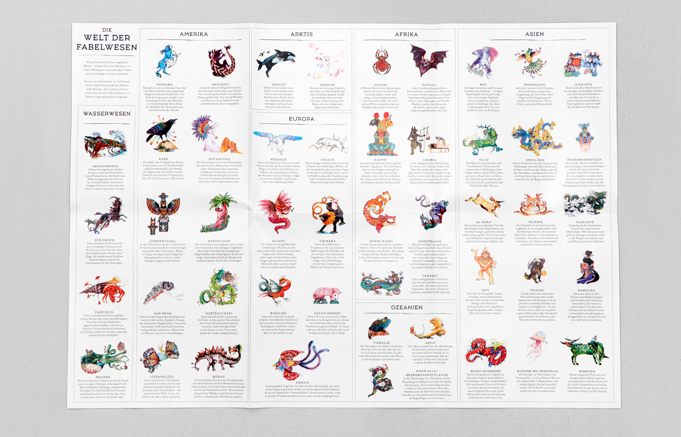 Puzzles Laurence King Verlag Die Welt der Fabelwesen