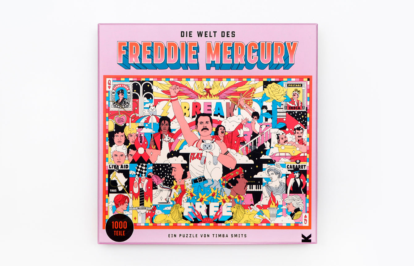 Puzzles Laurence King Verlag Die Welt des Freddy Mercury