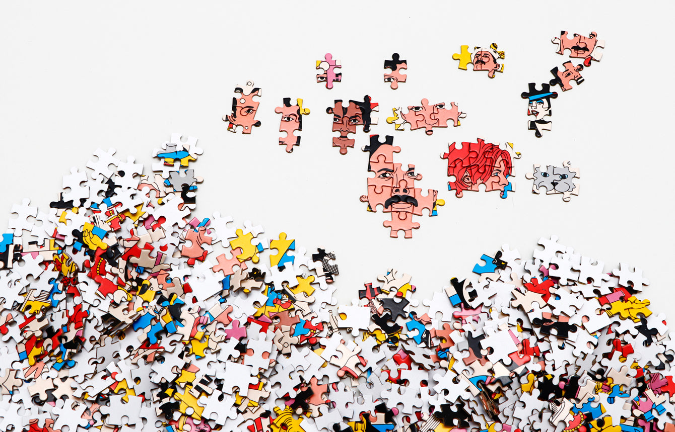 Puzzles Laurence King Verlag Die Welt des Freddy Mercury