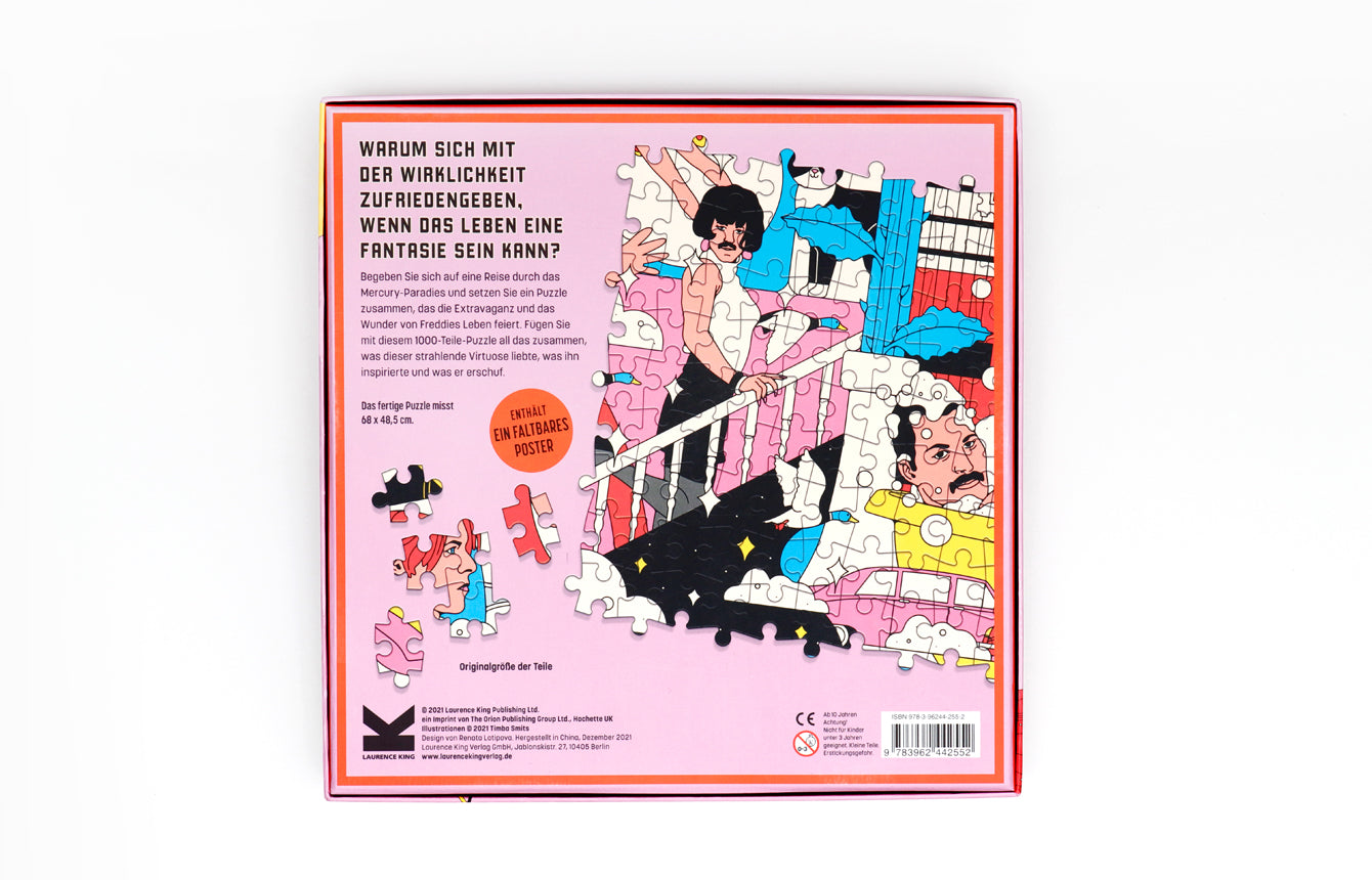 Puzzles Laurence King Verlag Die Welt des Freddy Mercury