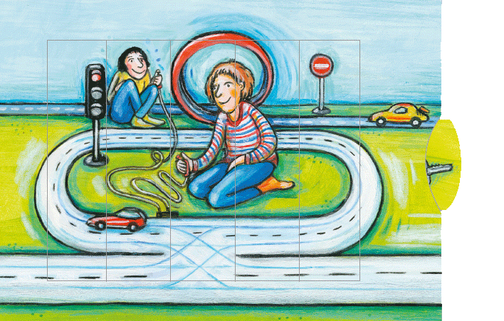 Klappkarte Bärenpresse Lebende Karte Führerschein