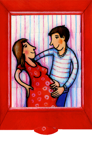 Klappkarte Bärenpresse Lebende Karte Kindersegen