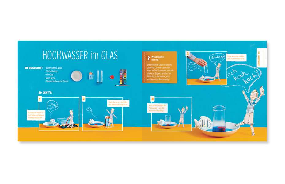 Sachbuch klein & groß Verlag Das Experimente-Buch