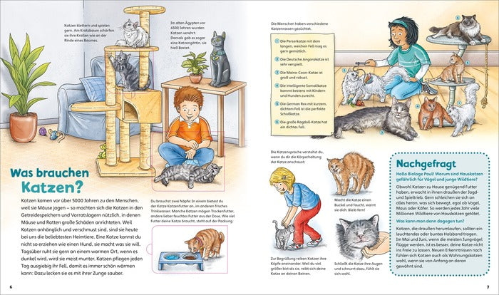 Sachbuch Tessloff WAS IST WAS Junior Meine liebsten Haustiere