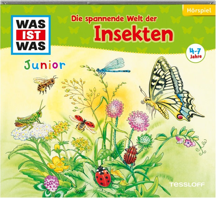 CD Tessloff WAS IST WAS Junior Hörspiel. Die spannende Welt der Insekten