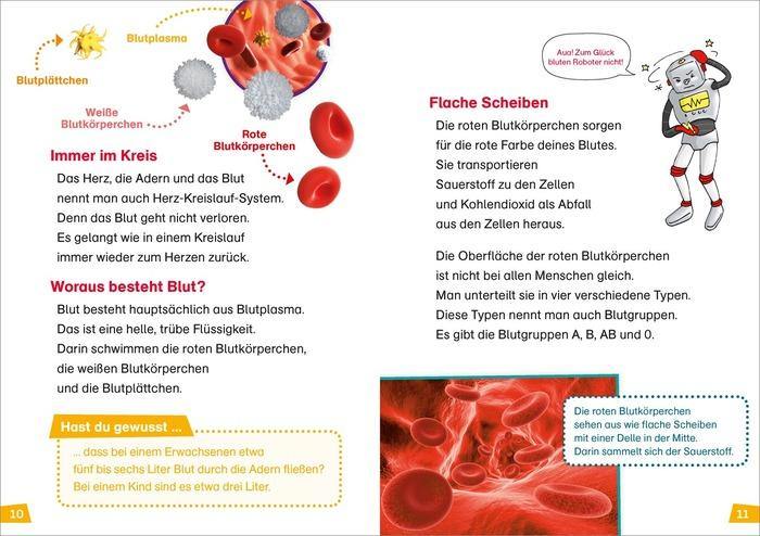 WIW Erstes Lesen Band 14 Unser Körper - WELTENTDECKER