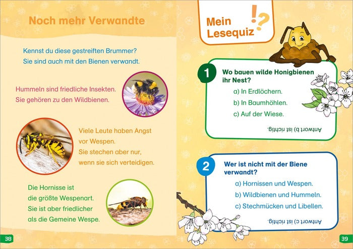 Sachbuch Tessloff WAS IST WAS Erstes Lesen easy! Band 3: Wie lebt die Honigbiene?