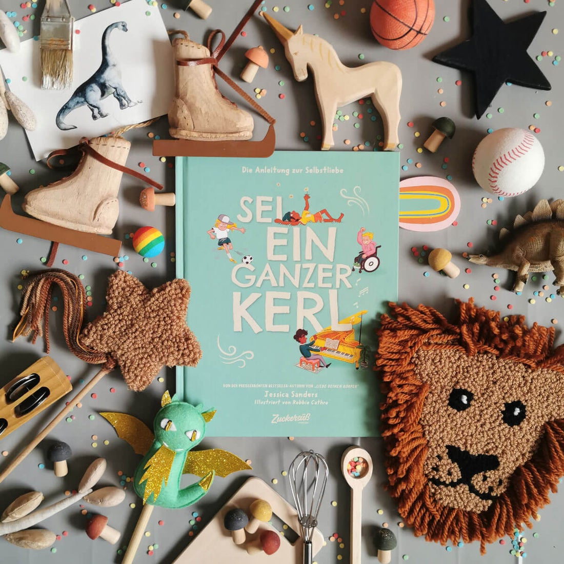 Buch Zuckersüß Verlag Sei ein ganzer Kerl