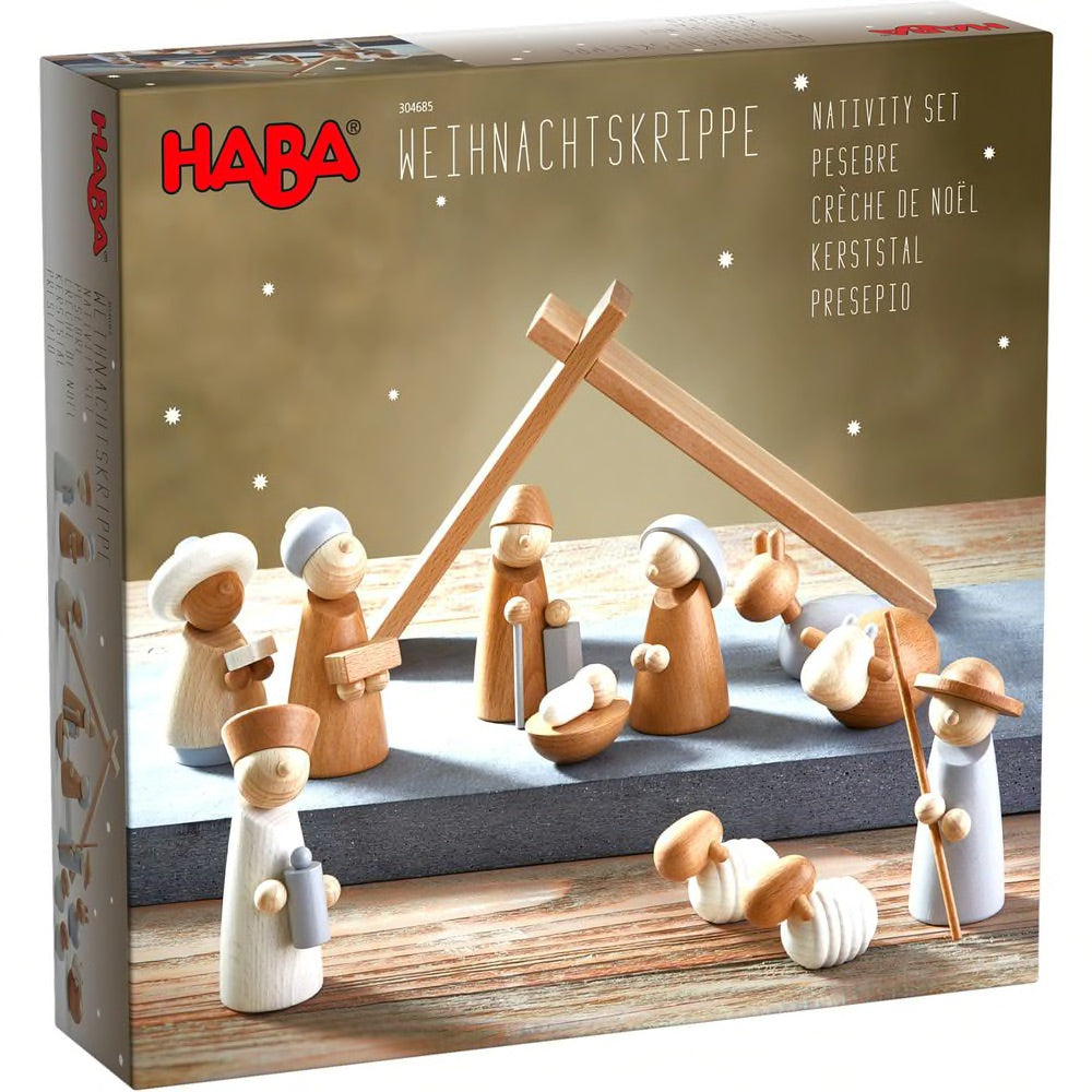 Krippen HABA HABA Weihnachtskrippe