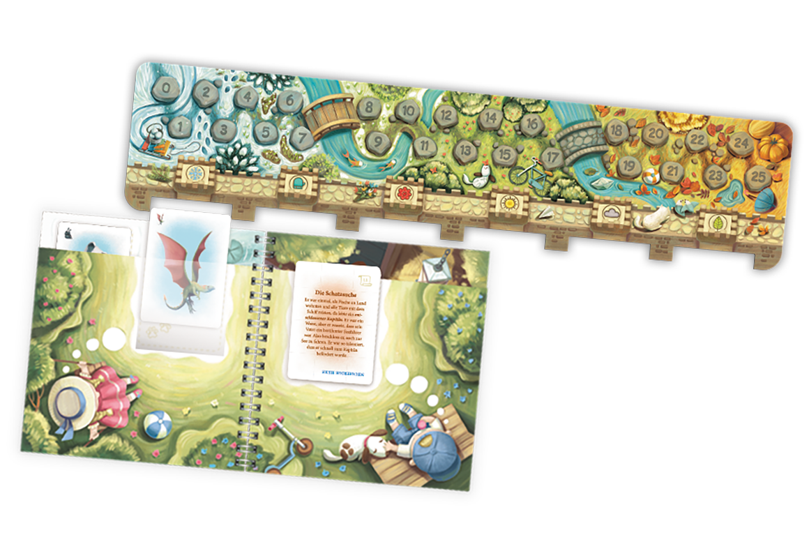 Gesellschaftsspiel Asmodee Fabelwelten