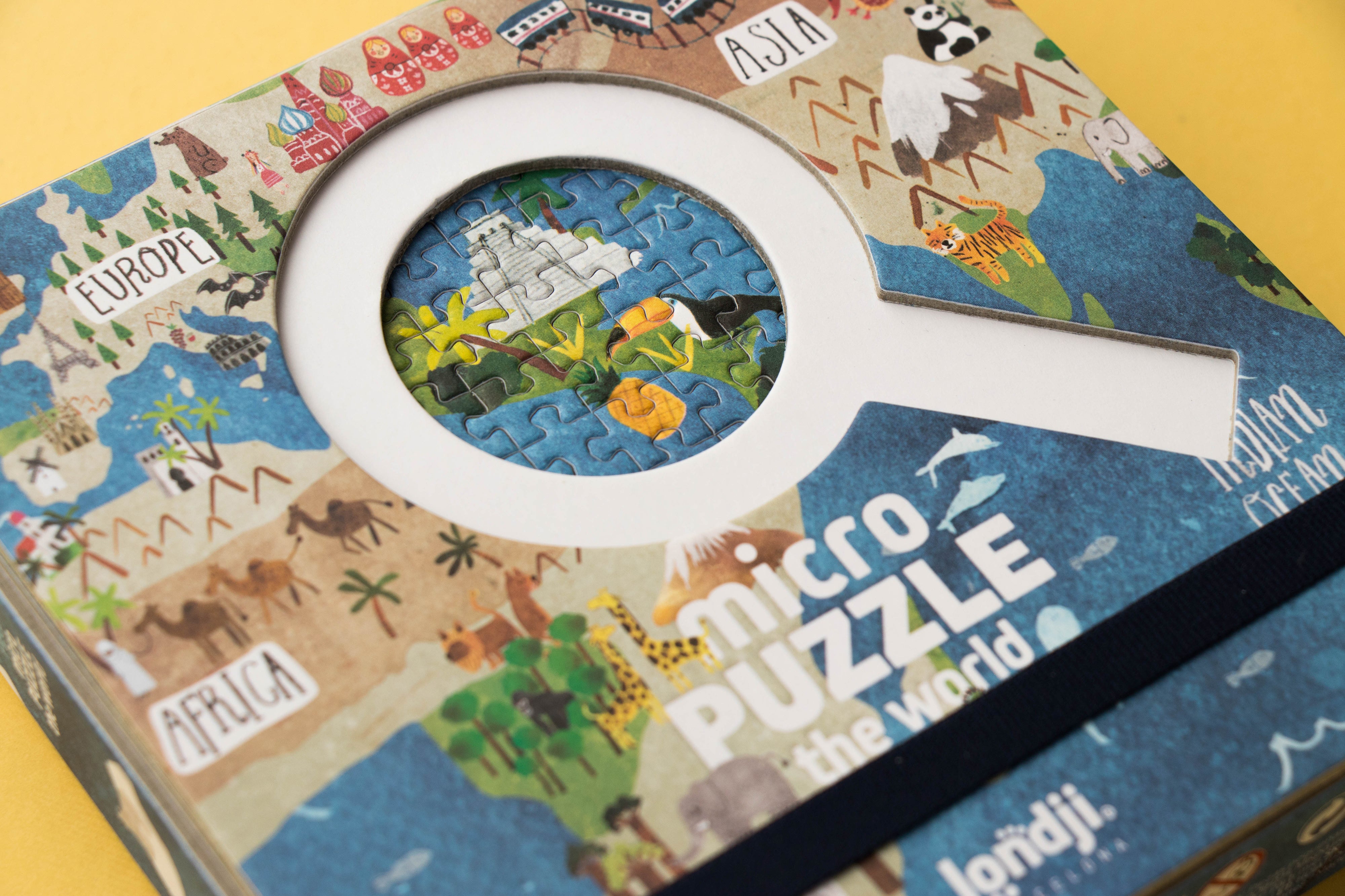 Puzzle Londji Micropuzzle 600pcs - Discover the World