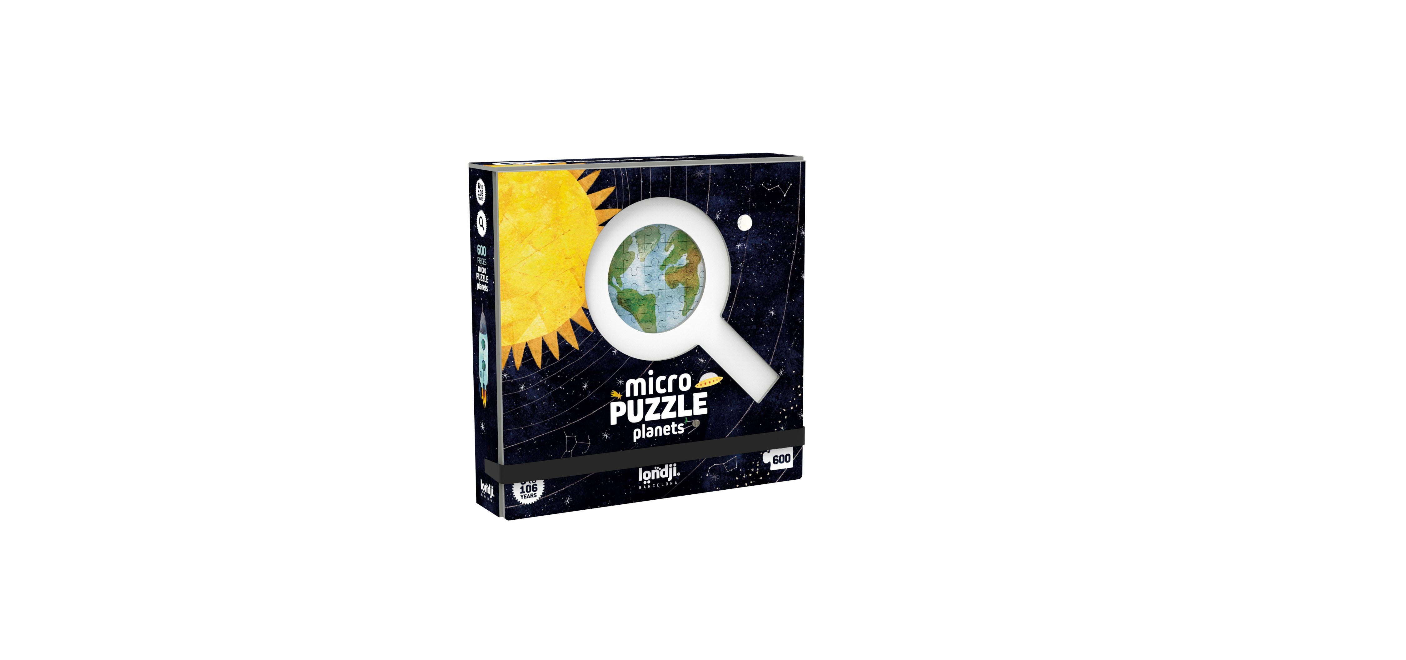 Puzzle Londji Micropuzzle 600pcs - Discover the Planets