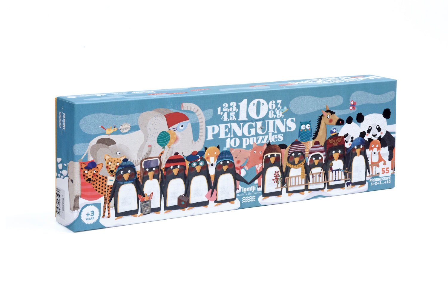 Puzzle Londji Puzzle - 10 Penguins